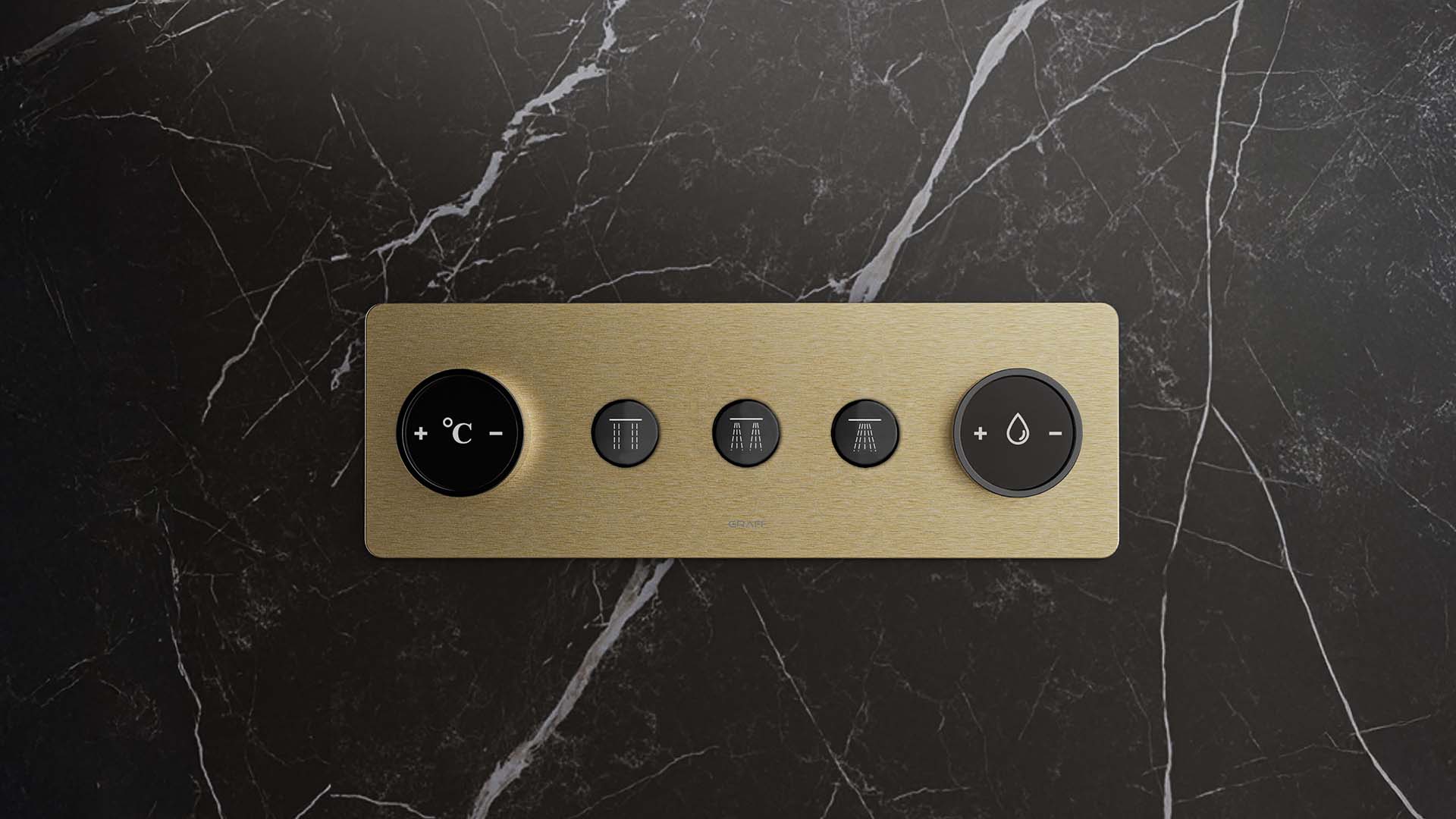 Graff collezione Riva Wall Mount comandi doccia