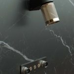Graff collezione Riva Wall Mount soffione doccia e regolazione