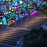 Himacs murale di Stuart Melrose e Kev Munday @Marcus Peel Photography