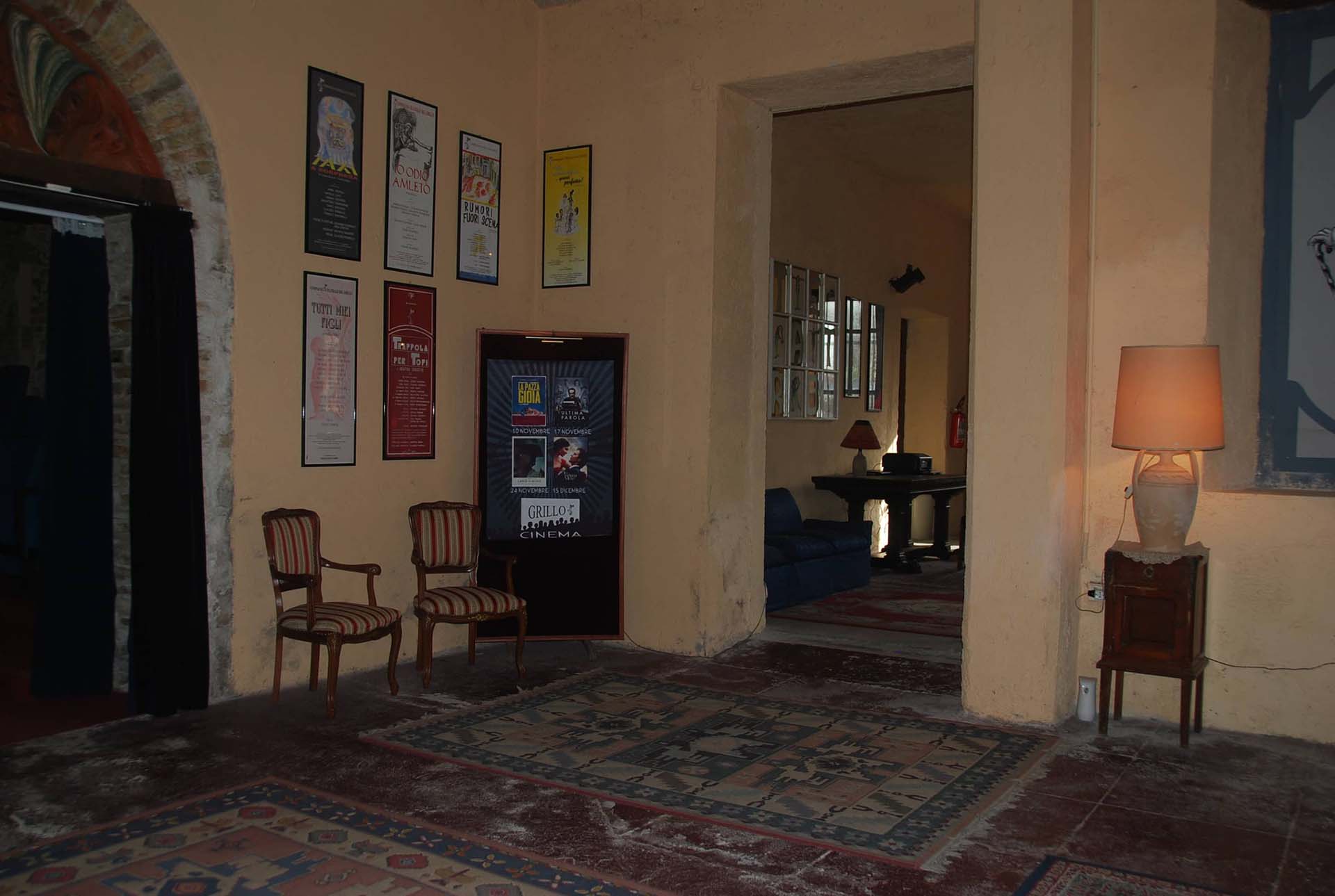 Irsap teatro grillo foyer