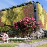 Mazzei Architects orto botanico Parma render esecutivi