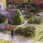 Mazzei Architects orto botanico Parma render esecutivi