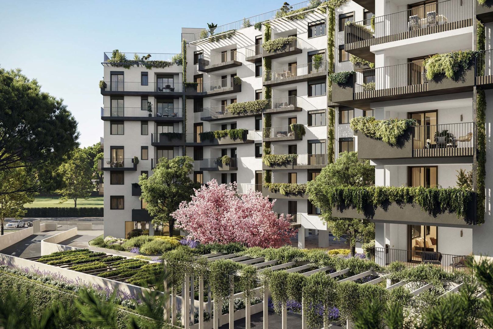 Techbau Bombay New living visione generale del complesso