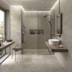 Caesar bagno vestito in grey con Haven Earth