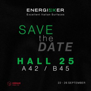 Energieke appuntamento a Cersaie 2025