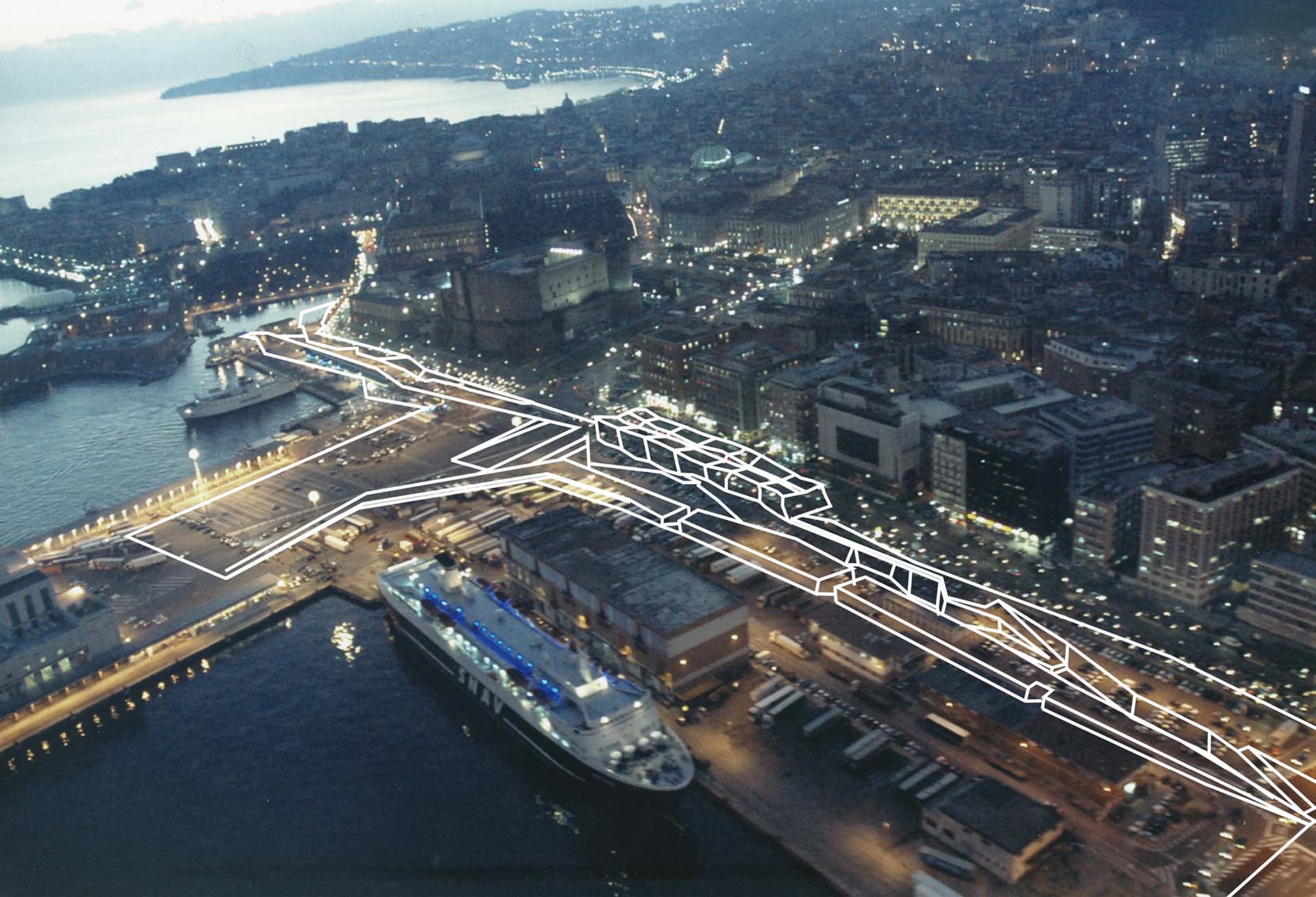 Fotomontaggio del concept di progetto