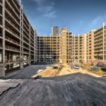 La struttura in cemento armato dell’edificio esistente