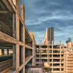 La struttura in cemento armato dell’edificio esistente