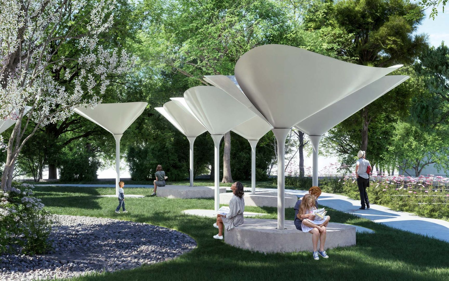 Lap Architettura le pensiline 3D