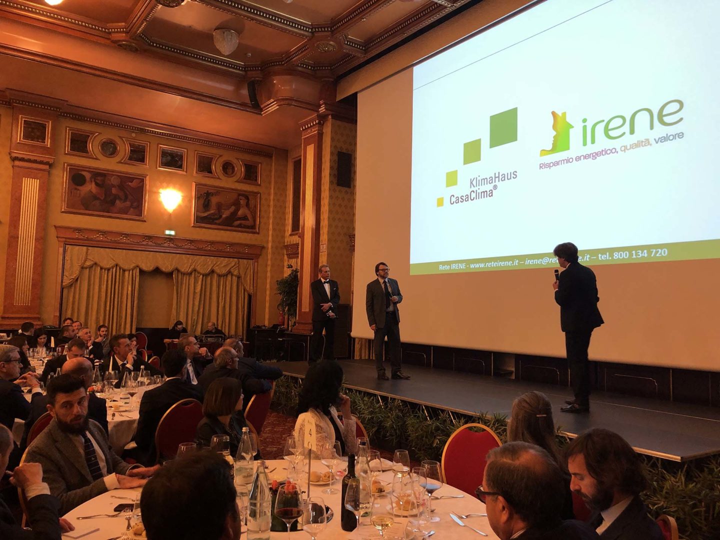 Sistema Irene presentazione dell'accordo con Casa Clima