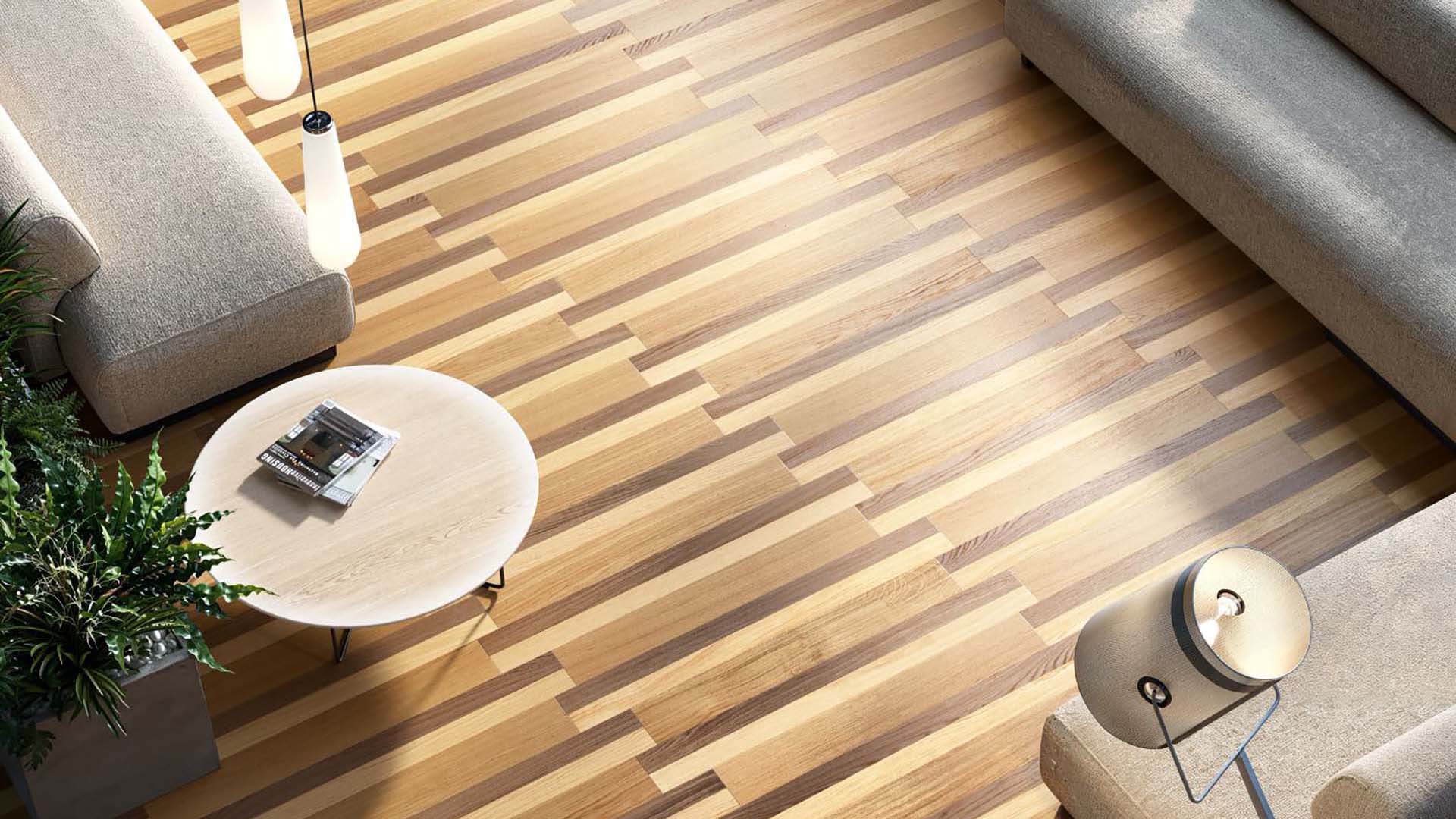 Berti Pavimenti D-Plank versione brown wash hall