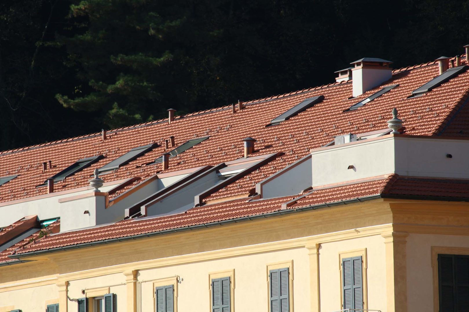 Brianza Plastica il tetto del Grand Hotel ristrutturato