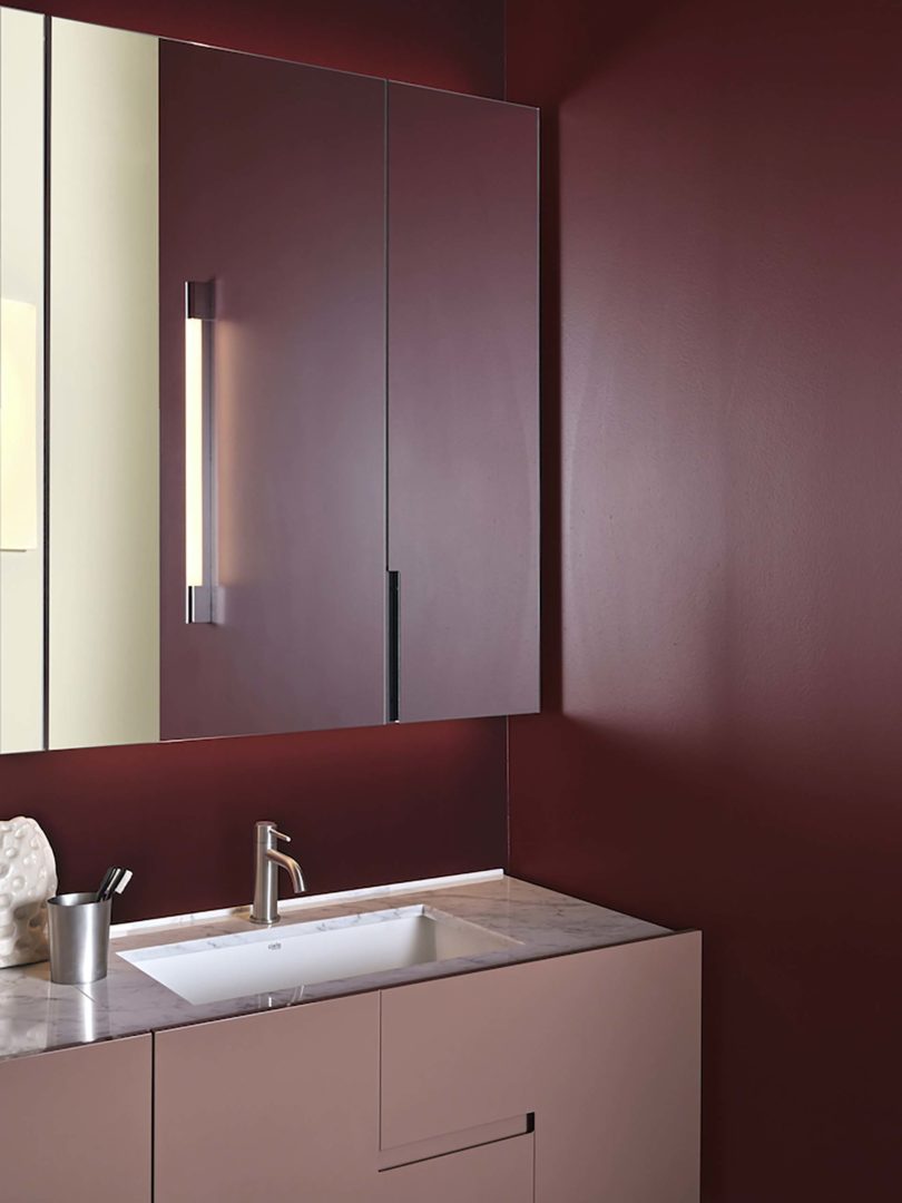 Ceramica Cielo lavabo sottopiano Filo finitura Ninfea