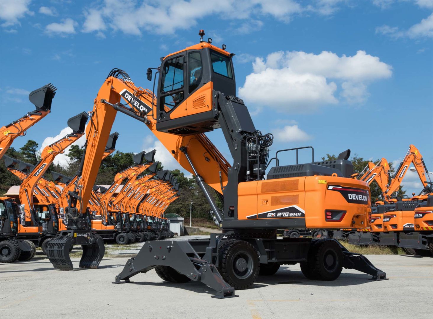 Develon movimentatore gommato Dx270Wmh-7