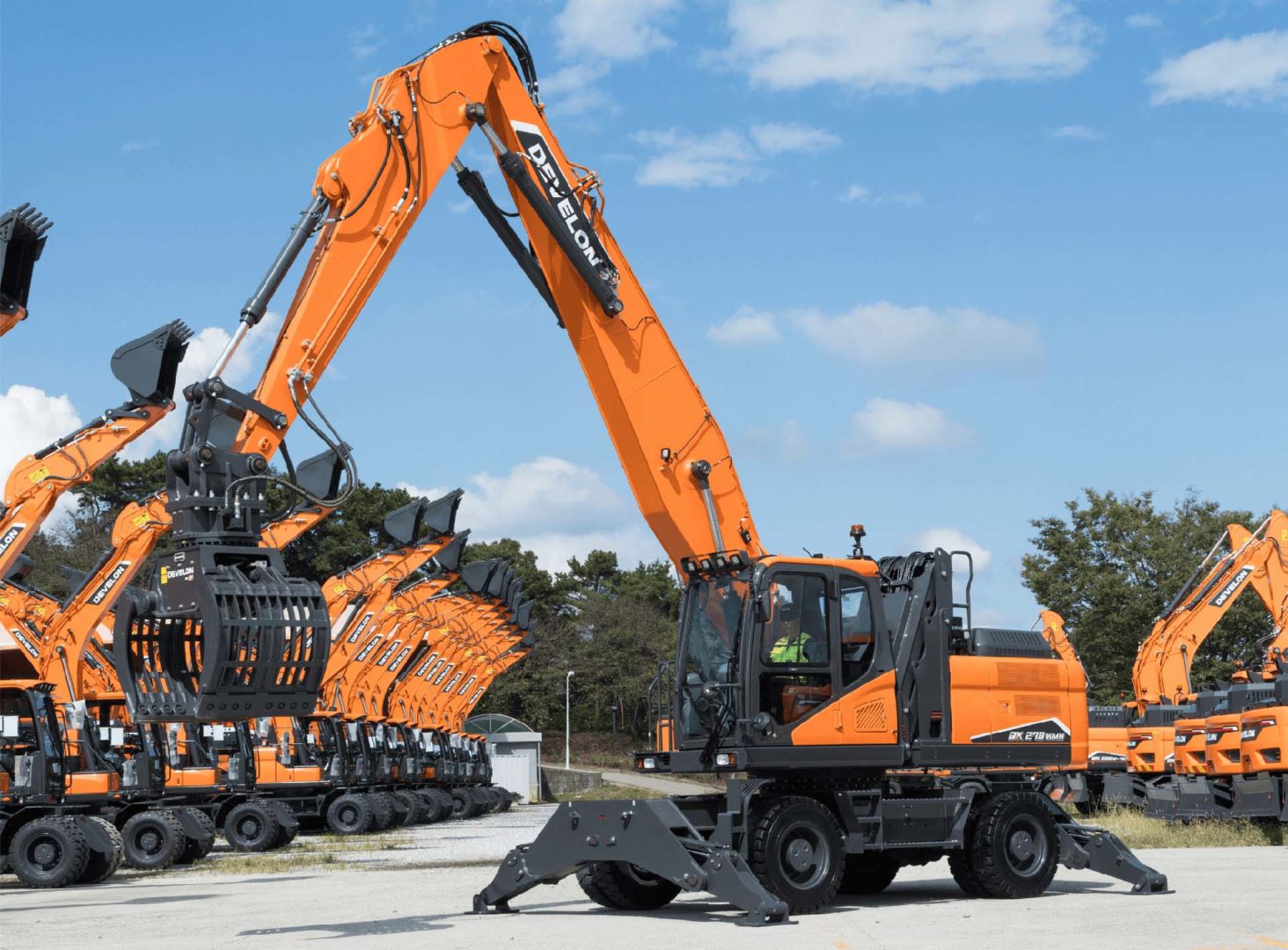 Develon movimentatore gommato Dx270Wmh-7