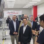Doosan Bocat eForce Lab. Inaugurazione visita alla produzione