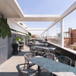 Ke tenda a pergola bioclimatica presso l'Hotel Best Western Universo a Roma