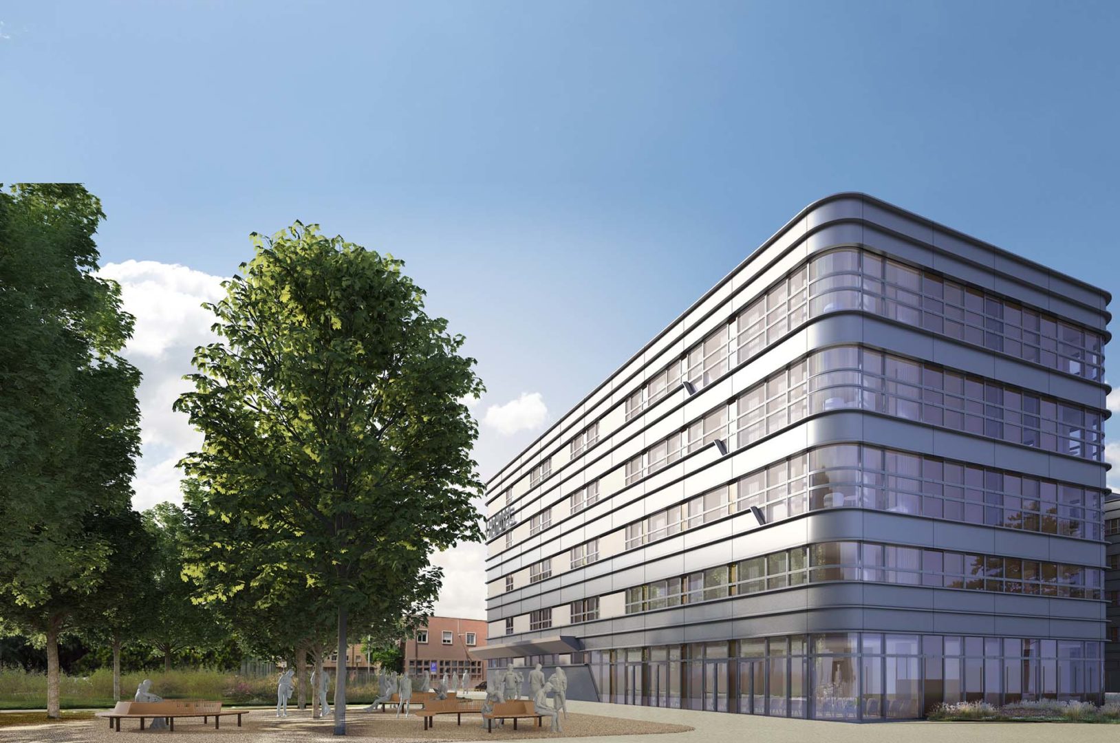 Lad Rendering del nuovo hotel Hilton