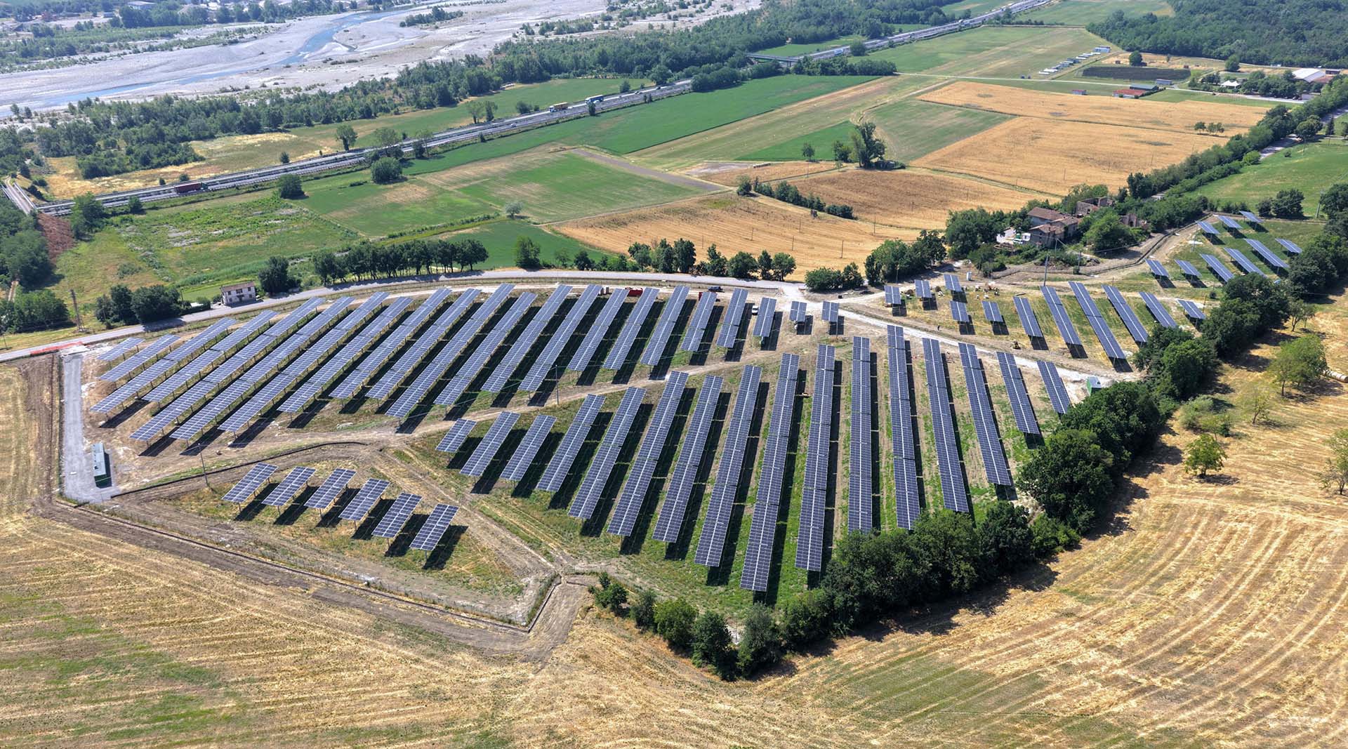 Laterlite l'impianto agrivoltaico a Solignano (Parma)