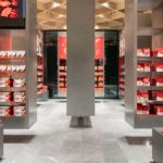 MoDusArchitects interno del flagship store Loacker Galaxy ©Marco Cappelletti