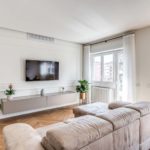 Oknoplast Prolux Evolution finestre a tutta luce per un appartamento a Roma