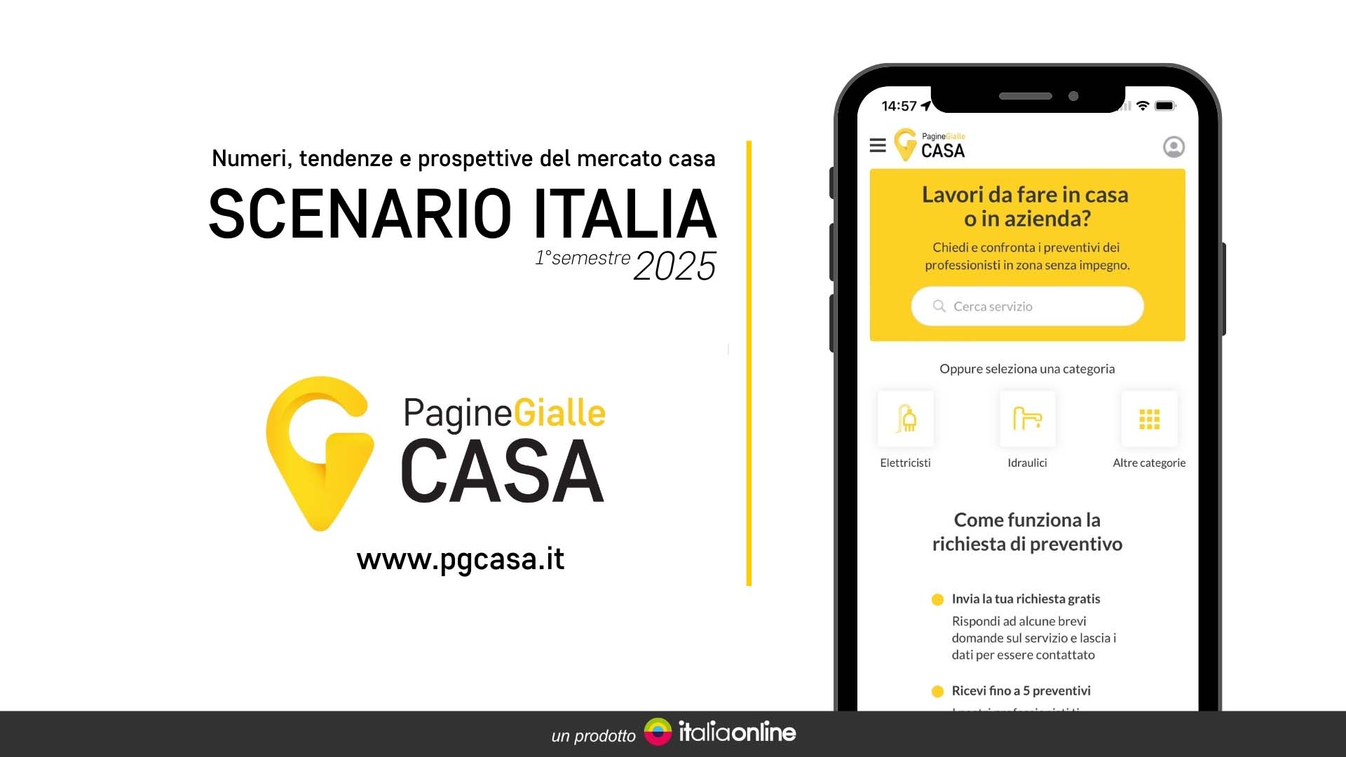 Pgcasa scenario Italia 2025