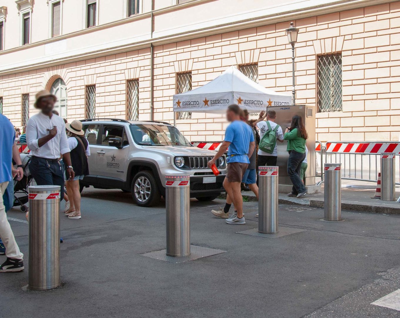 Pilomat installazioni a Roma per il Giubileo