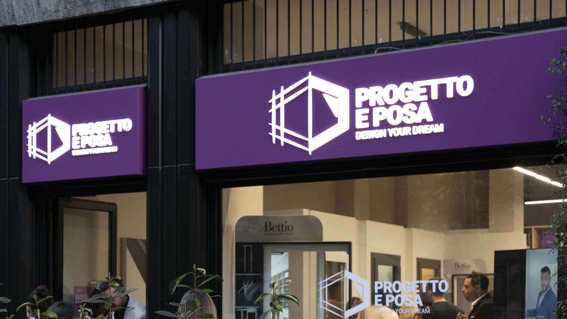 Progetto e Posa insegna