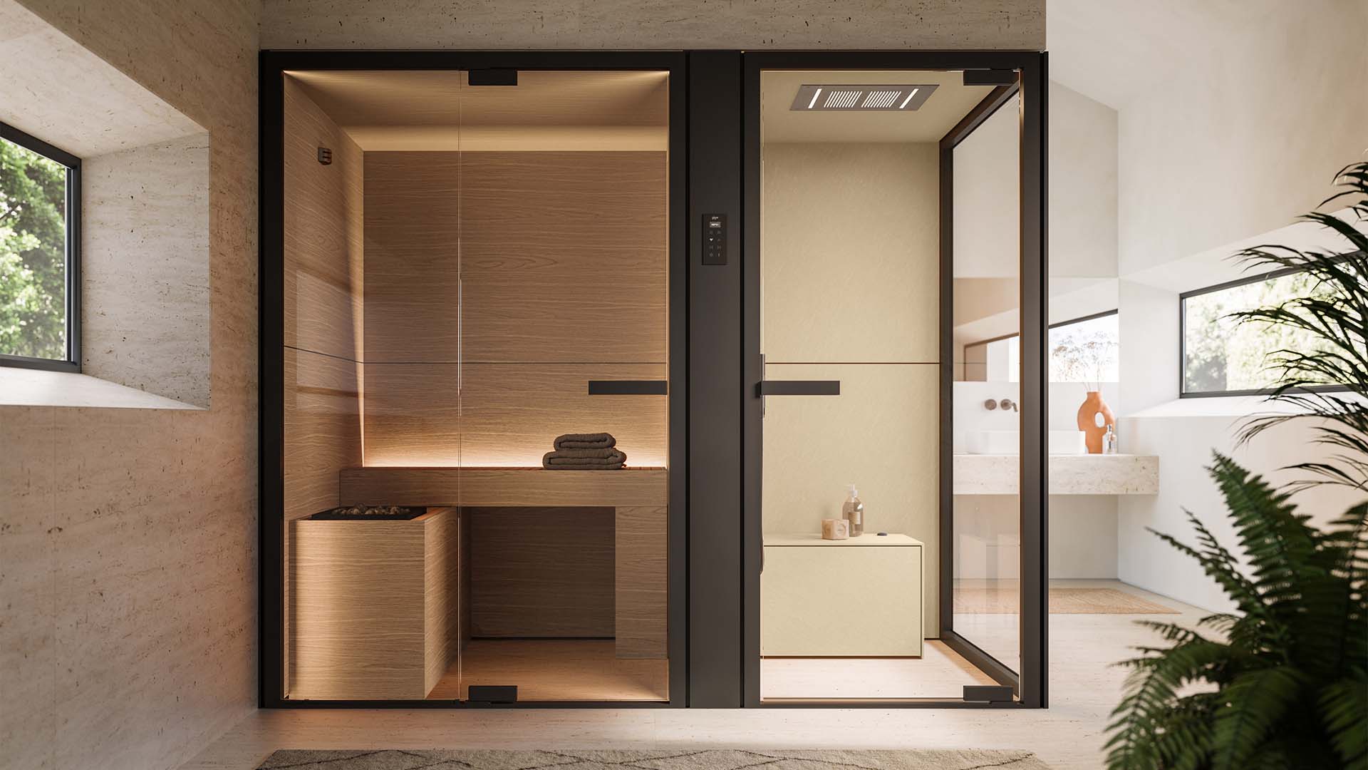 Ronal Bathrooms collezione Glass1989 Chillout