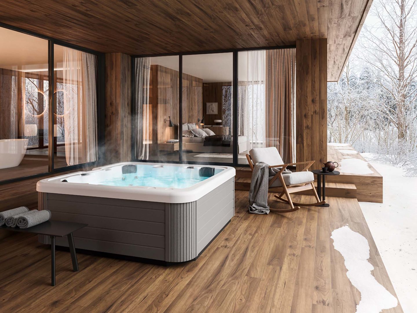 Ronal Bathrooms collezione Glass1989 Minipiscina Escape