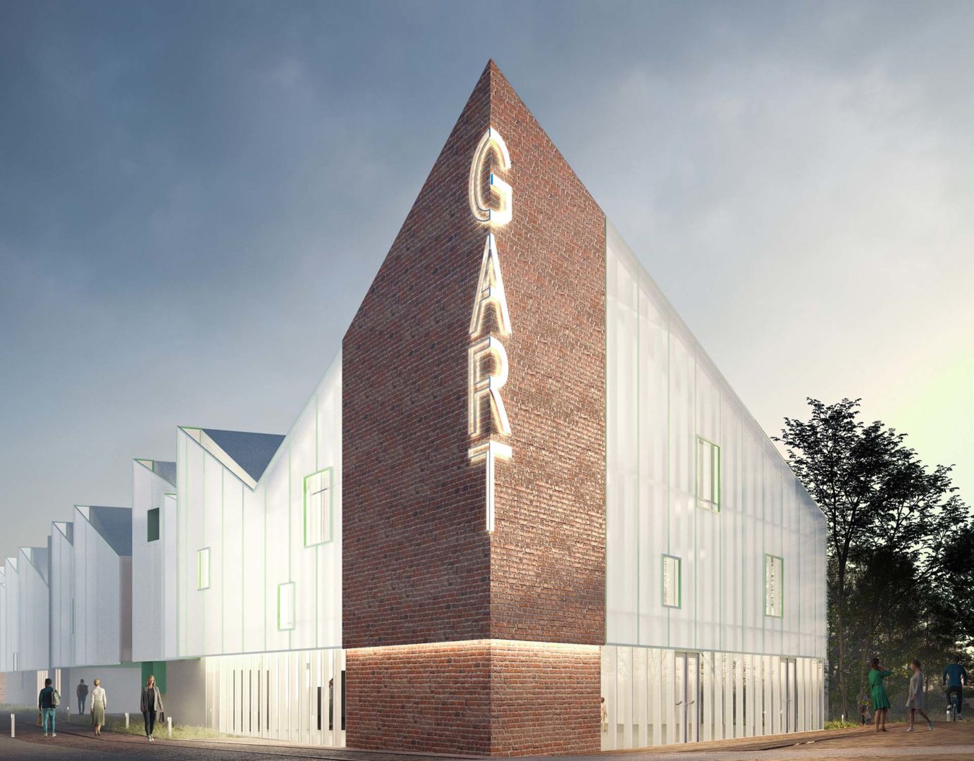 Settanta7 render della riqualificazione dell'Ex Scalo Ravone a Bologna