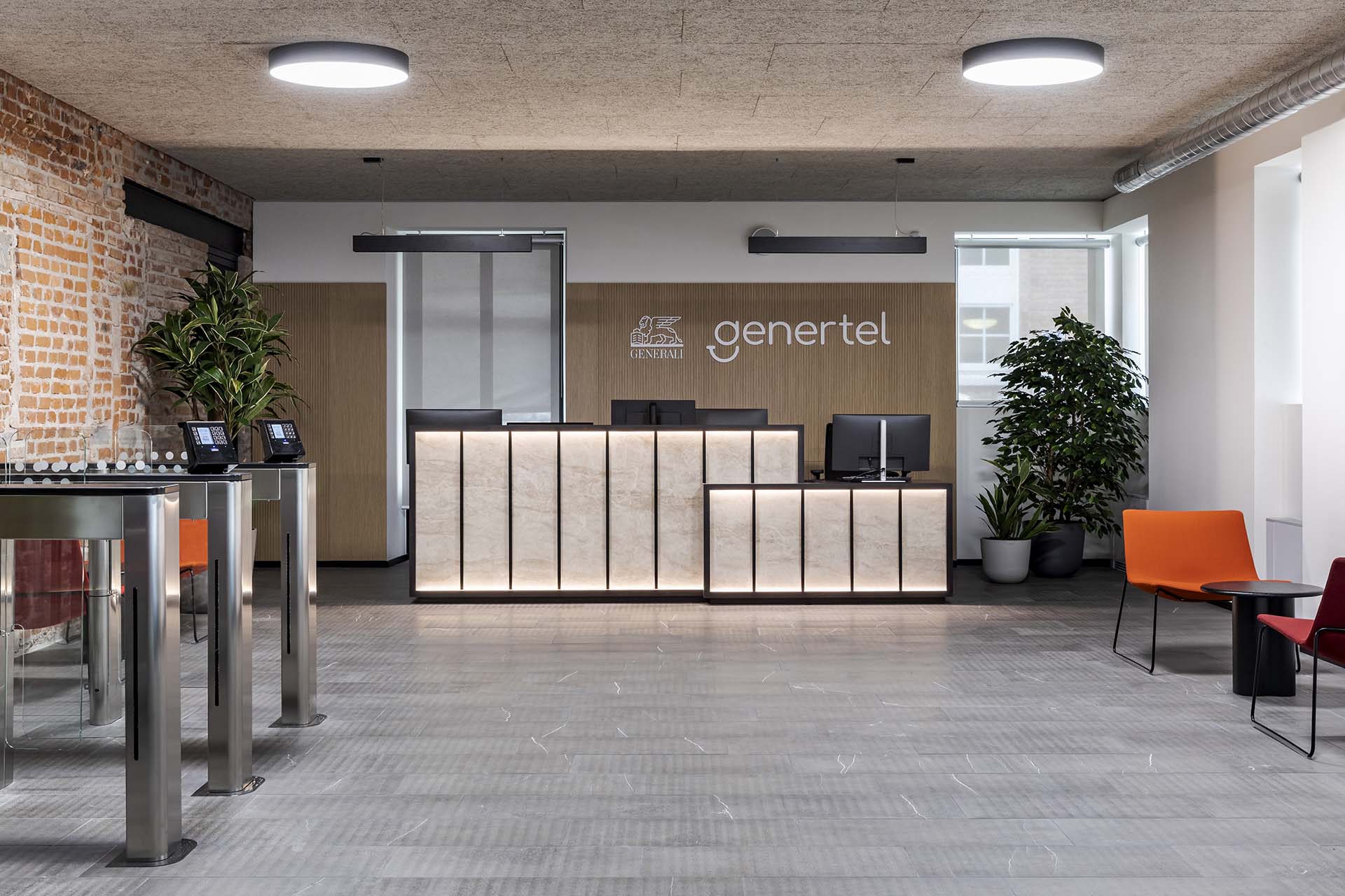 Vga progetto di riqualificazione della sede Genertel gli interni @Diego de Pol
