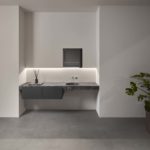 antoniolupi FortePiano a lavabo singolo rotondo ambientato