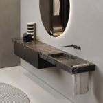 antoniolupi FortePiano a lavabo singolo rettangolare