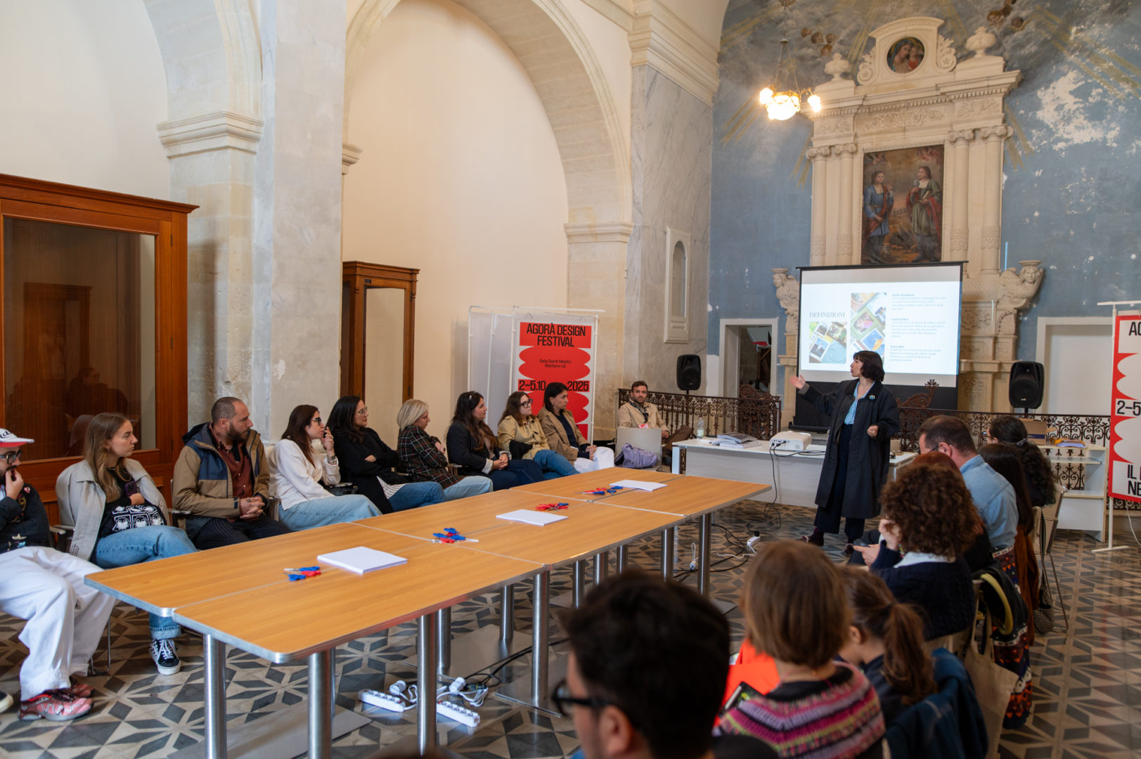 Agora Design 2025 uno dei laboratori ©Antonio Leo