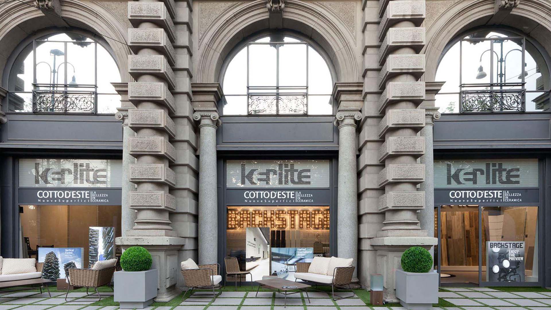Cotto d'Este lo showroom di Milano
