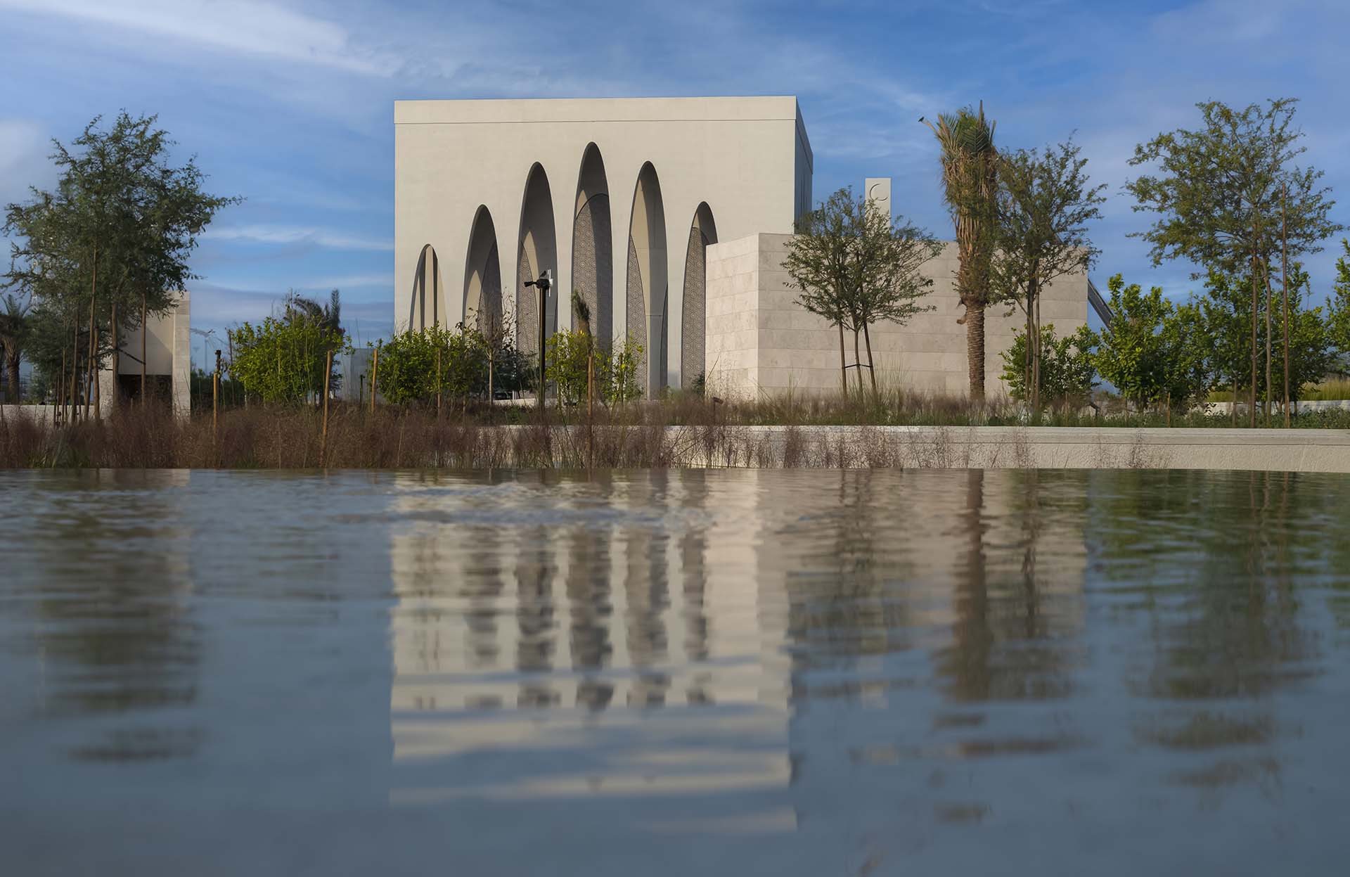 Giardino con giochi d‘acqua