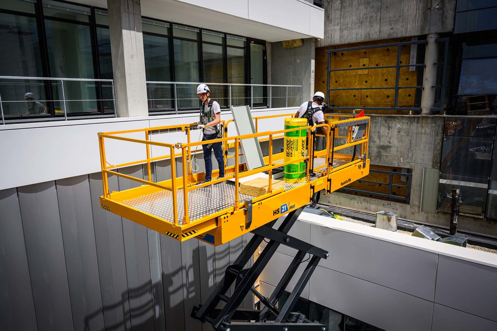 Haulotte HS21 E lavorare in sicurezza