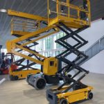 Haulotte Optimum e Sigma in fase di elevazione