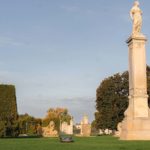 Husqvarna robot al lavoro nel parco del Castello di Belgioioso