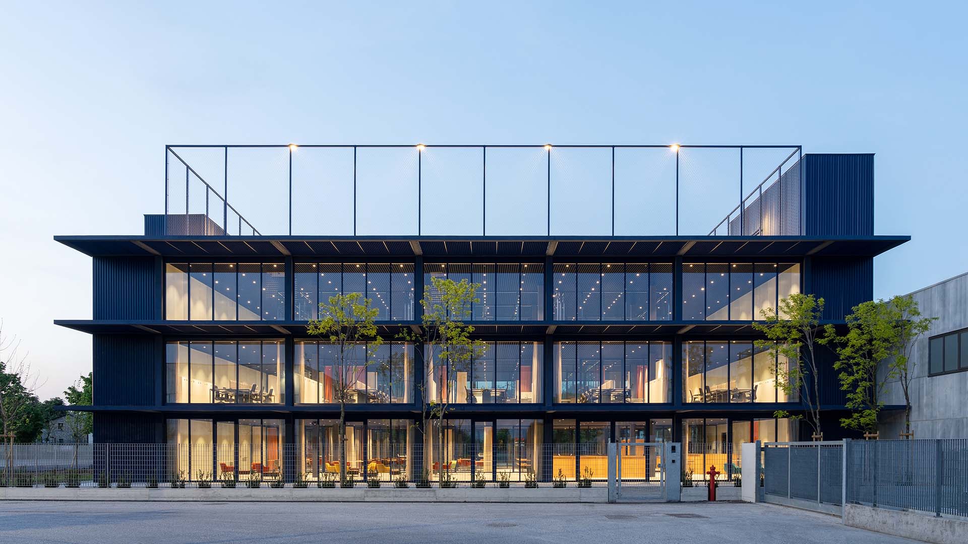 Isoplam Carlana Mezzalira Pentimalli Nuovo edificio per uffici ©Marco Cappelletti