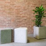 Iuav Waste Desig arredo urbano con material riciclato realizzato da 70Materia