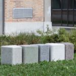 Iuav Waste Desig arredo urbano con material riciclato realizzato da 70Materia