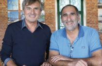 Da sinistra i fratelli Mauro e Roberto Mollo che guidano l'azienda