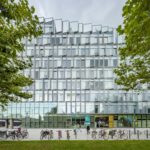 Porzione di prospetto con facciata a doppia pelle |©Henning Larsen © Javier Callejas Sevilla, 2020