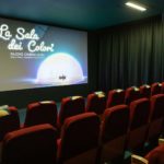 San Marco Sala dei Colori la sala cinema a tende chiuse