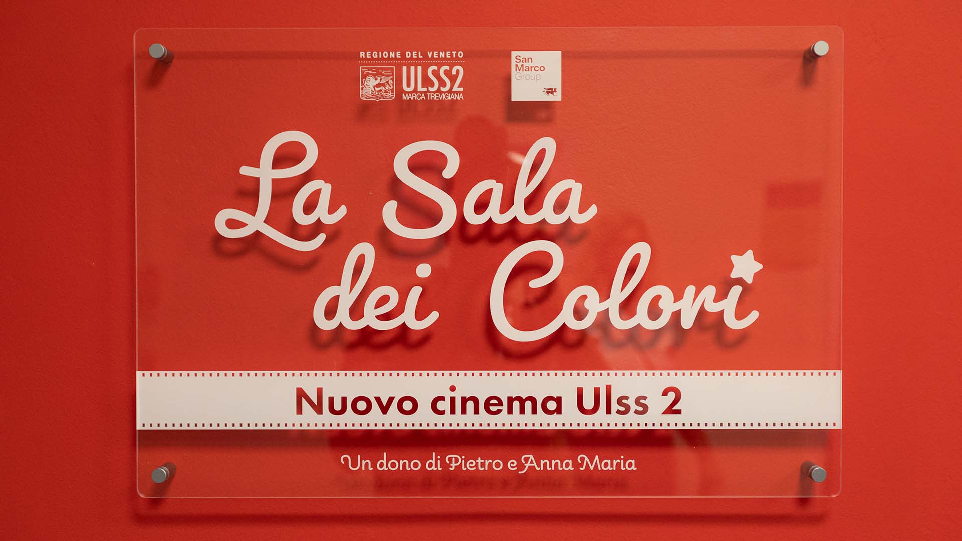 San Marco la targa della Sala dei Colori