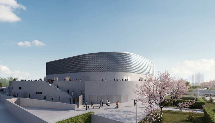 Sportium Palasport Arena Salerno vista laterale