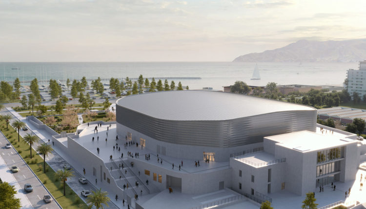 Sportium Palasport Arena Salerno vista mare