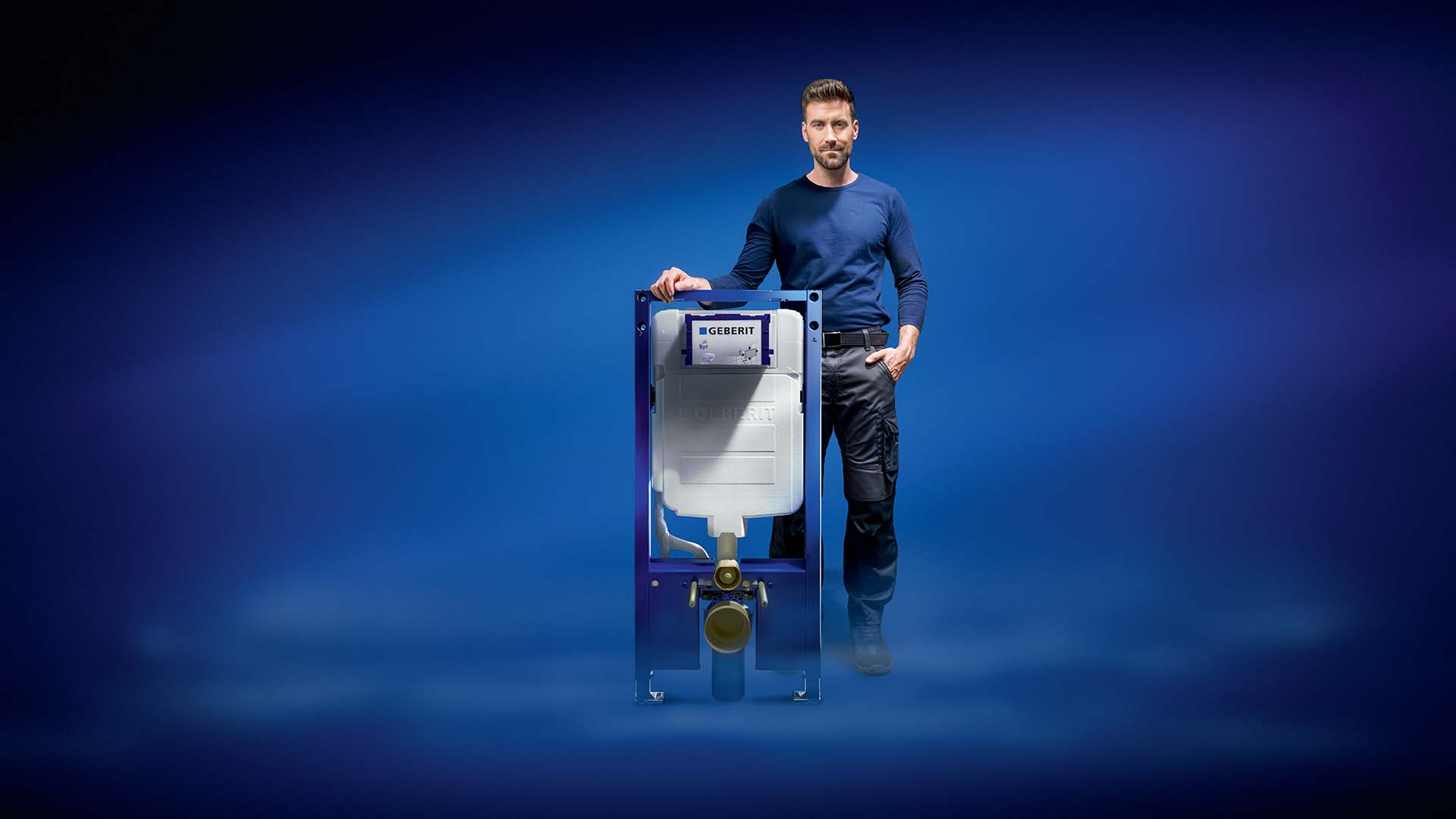 Vista frontale dell'installatore Duofix Sigma8
